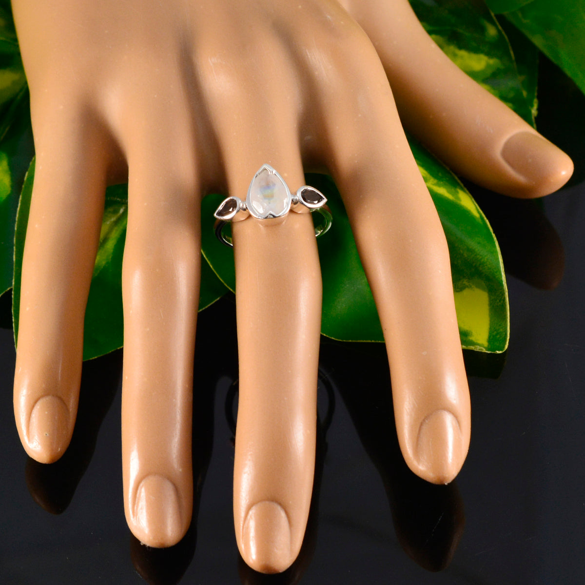 Kristine Artisan multicolor Trilogy Ring