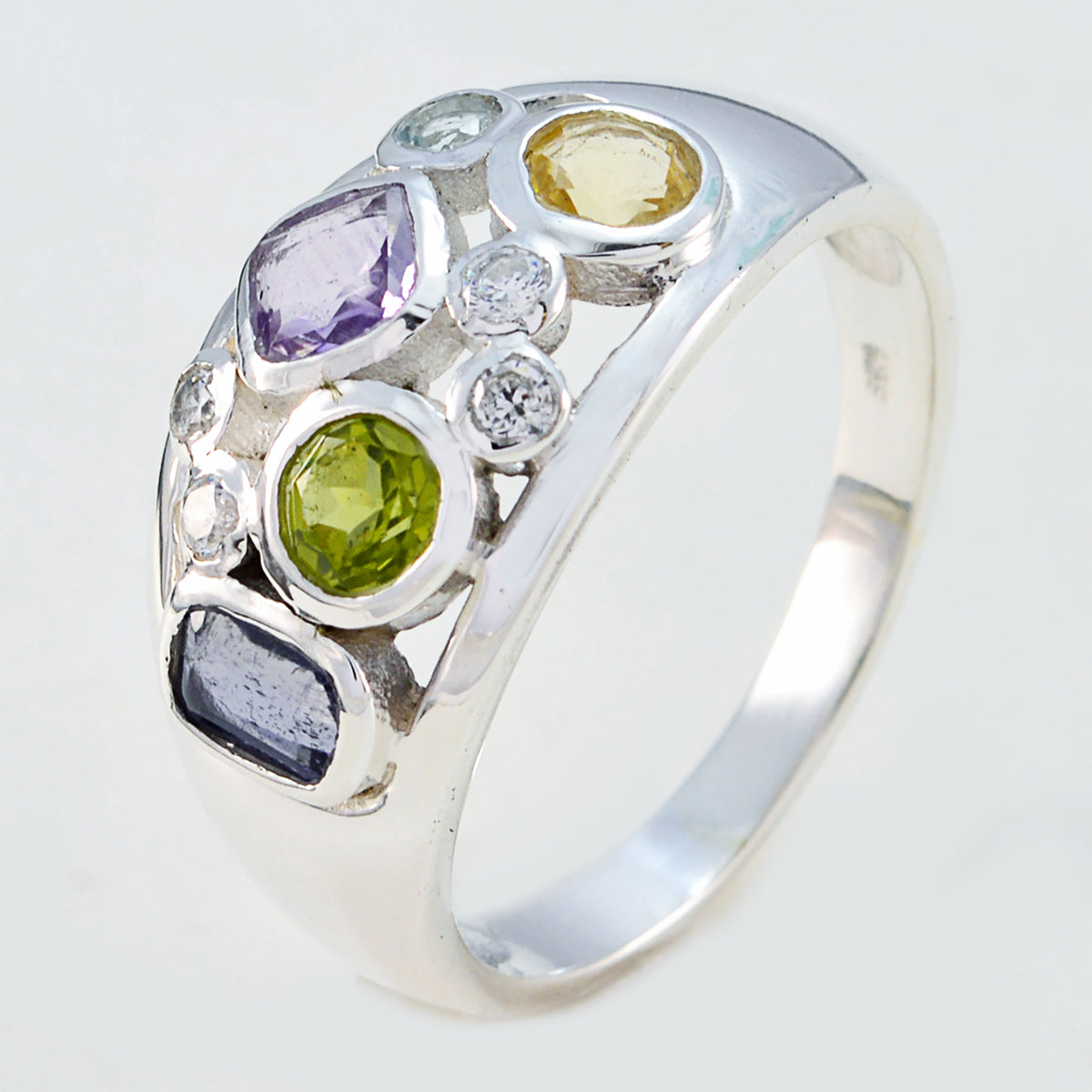 Sara Modern multicolor quarter Ring