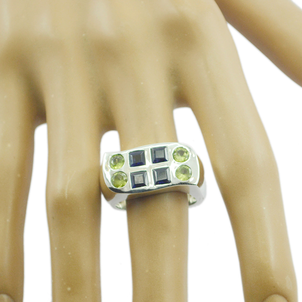 Sarah Cocktail multicolor octa Ring