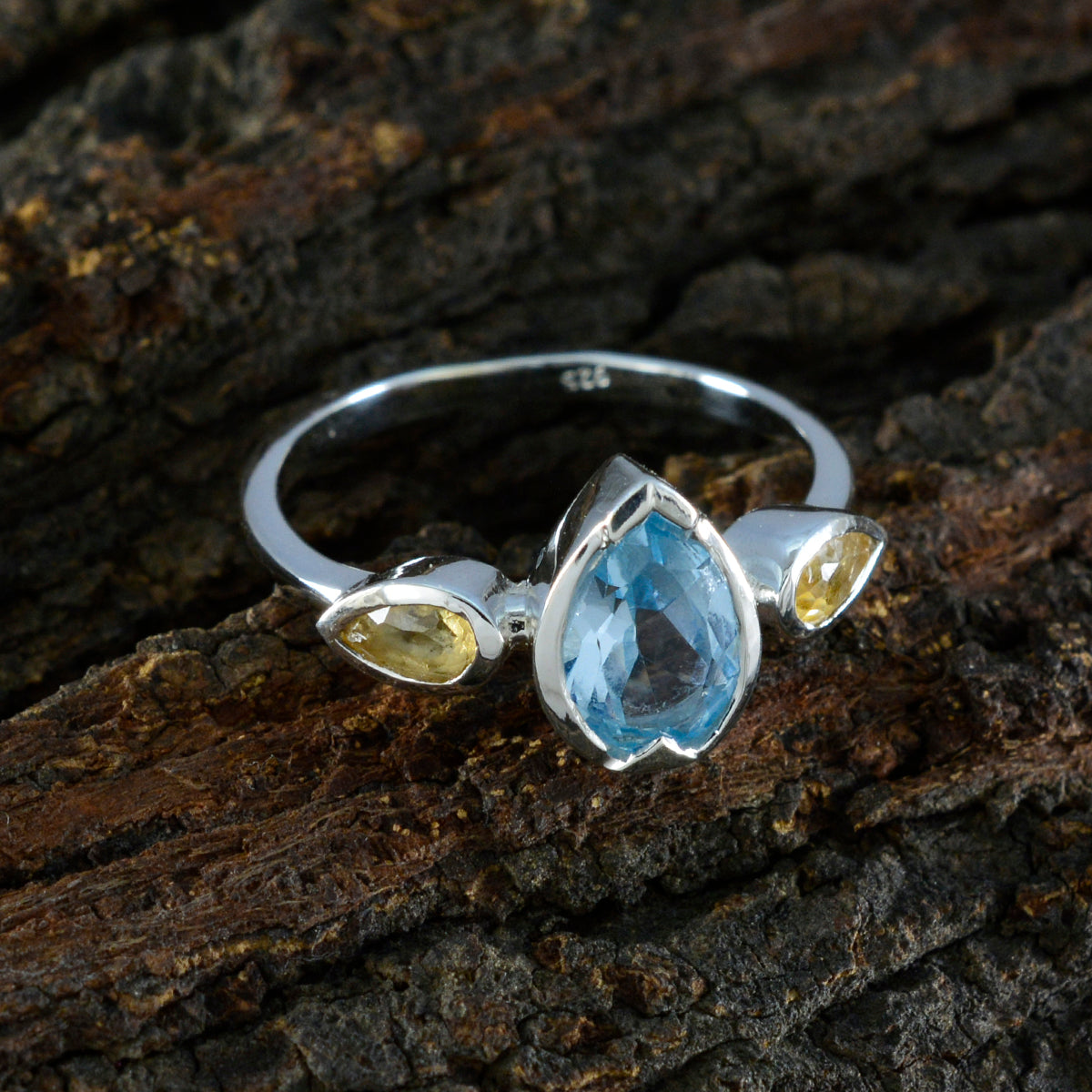 Katharina Boho multicolor Trilogy Ring