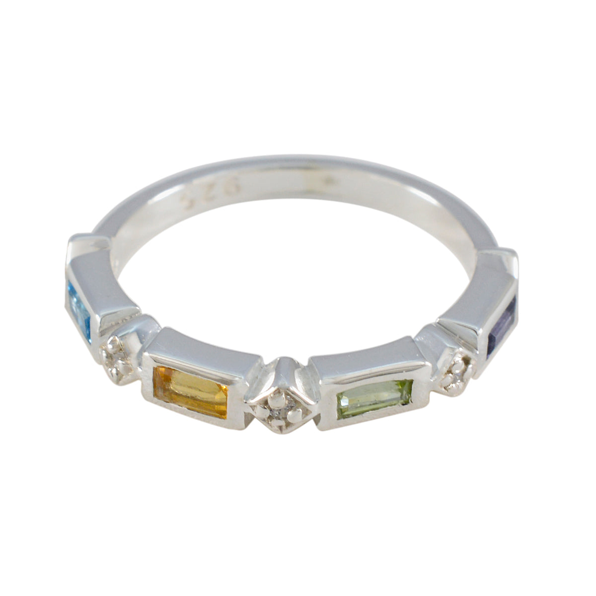 Saanvi Trendy multicolor quarter Band Multi Stone Multicolor