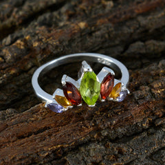 Eliza crown multicolor Hepta Ring