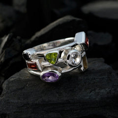 Meera Cocktail multicolor multiple Ring