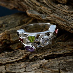 Meera Cocktail multicolor multiple Ring