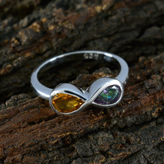 Ananya Artisan multicolor Toi et Moi Ring