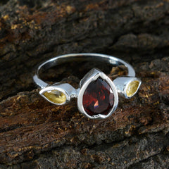 Lakshmi Graceful multicolor Trilogy Ring