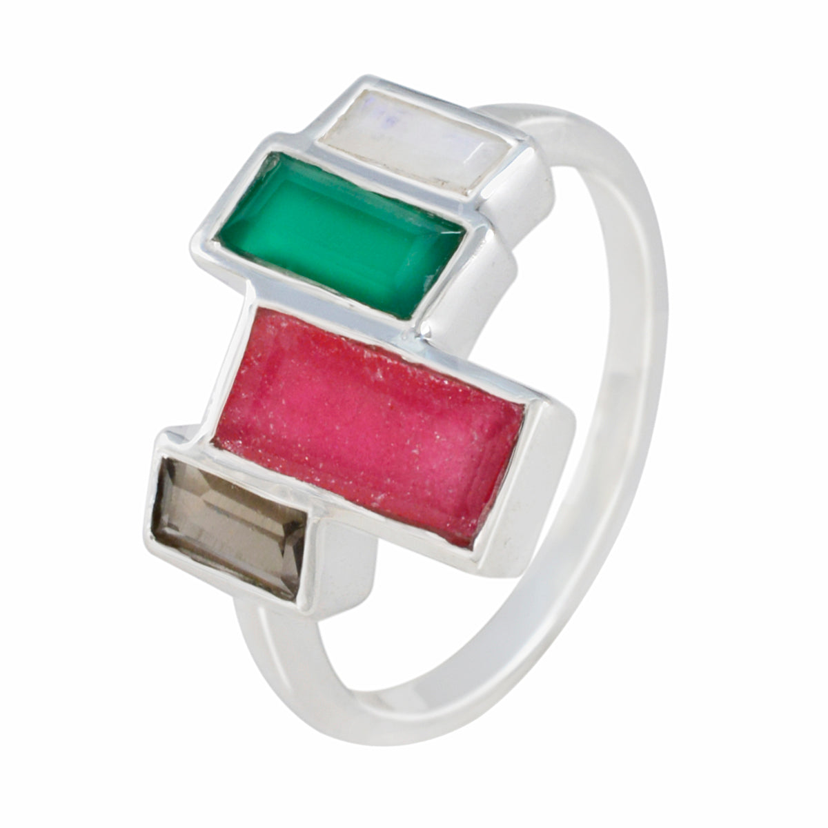 Carolina Luxurious multicolor quarter Ring