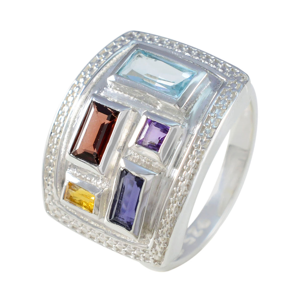 Kristine Cocktail multicolor penta Ring