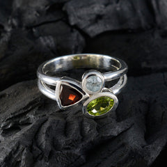 zazlle Fairytale multicolor Trilogy Ring