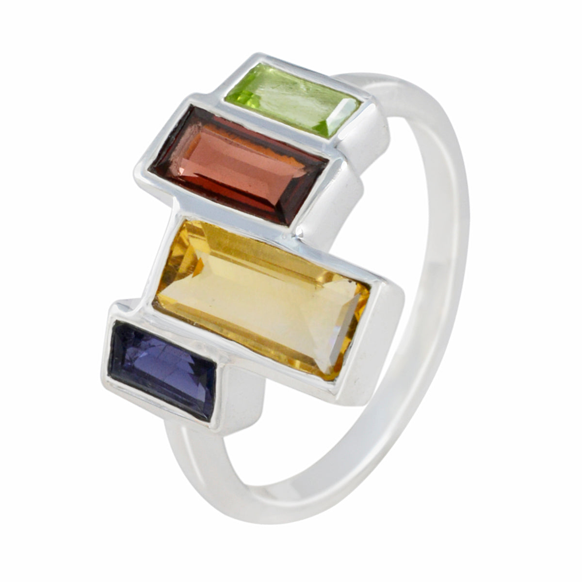 Bianca Glamorous multicolor quarter Ring