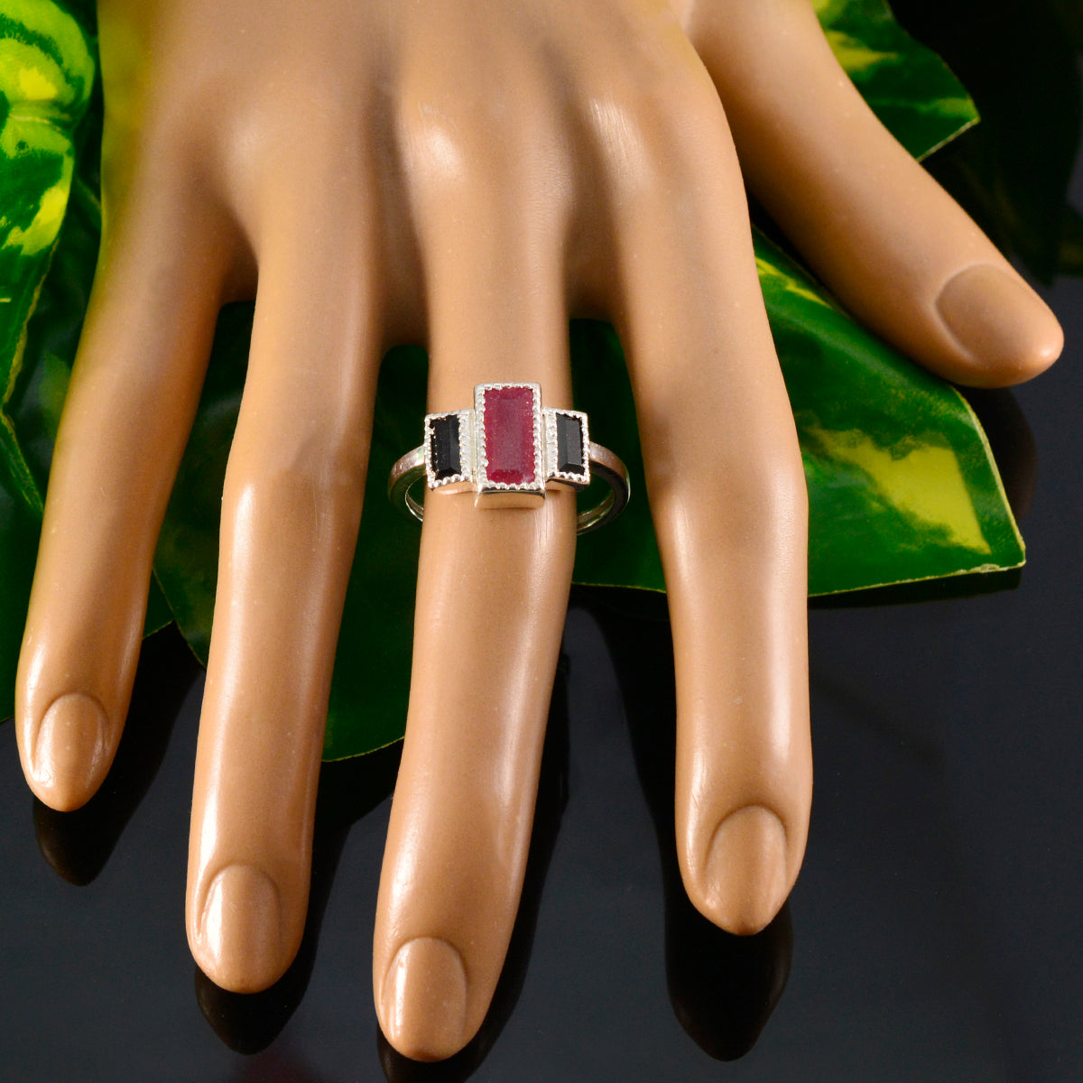 Ella Boho multicolor Trilogy Ring