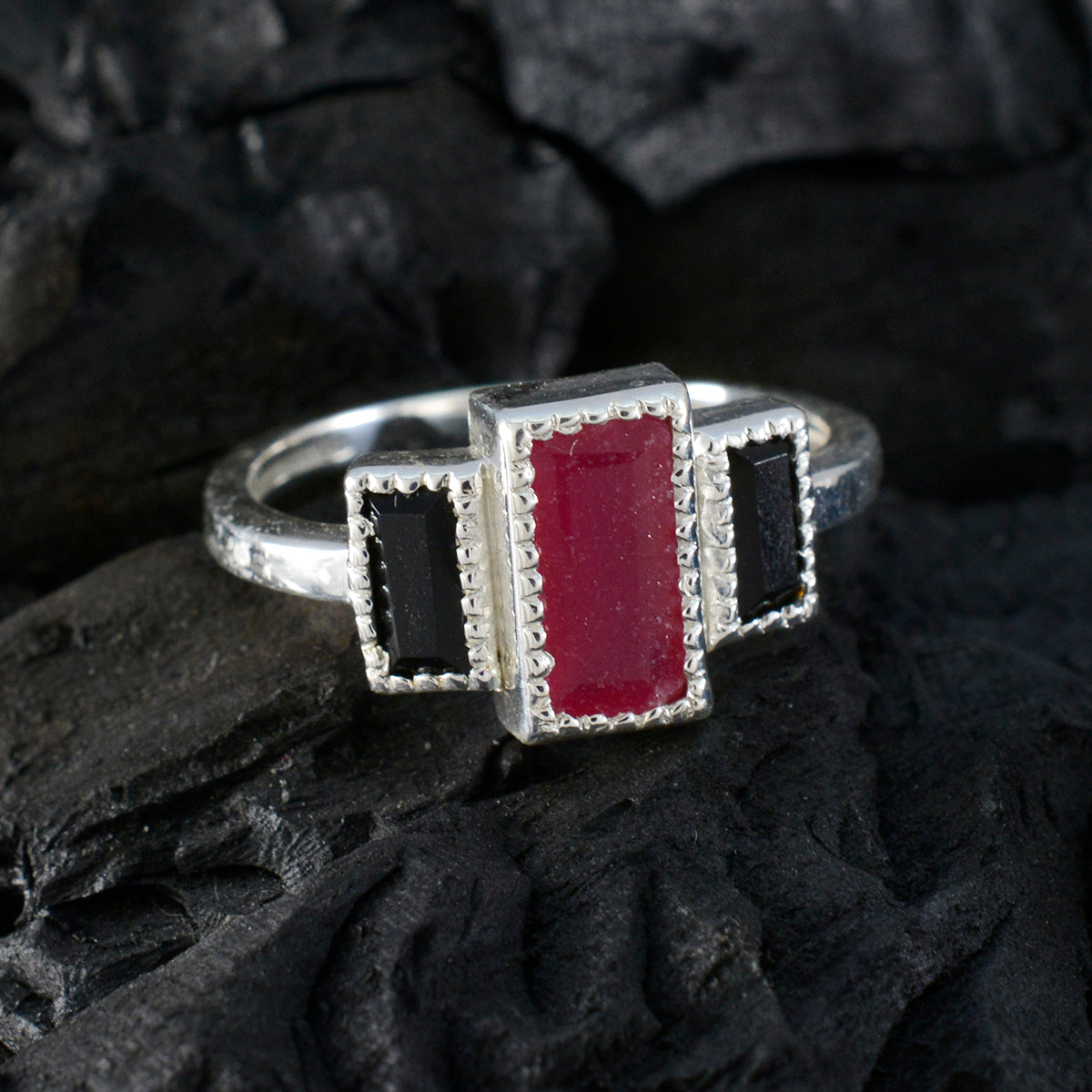 Ella Boho multicolor Trilogy Ring