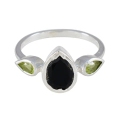Yan Luxurious multicolor Trilogy Ring Multi Stone Multicolor