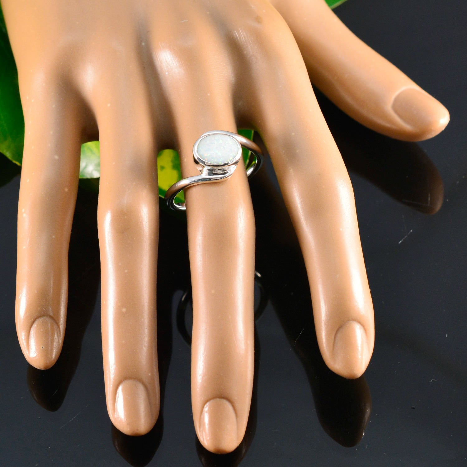 Ananya Trendy White Solitaire Ring