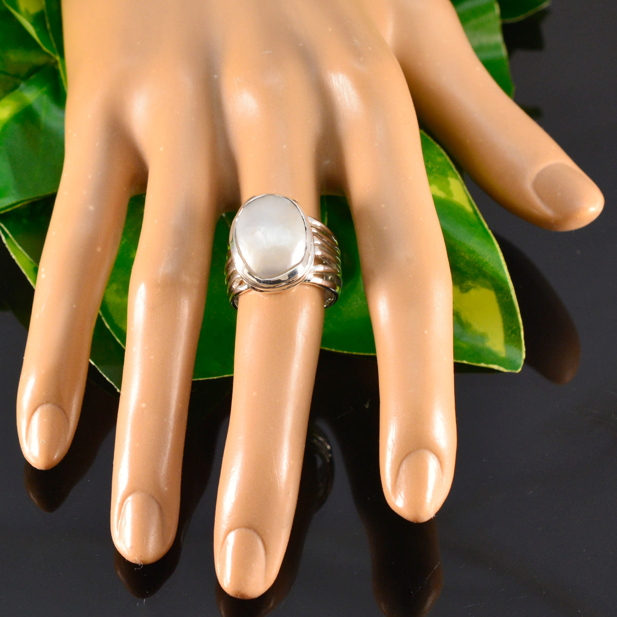 Ella Armor White Solitaire Ring