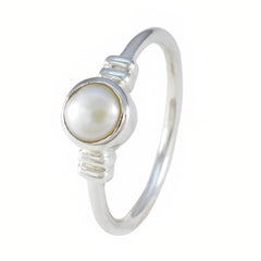 Yasmine Sophisticated White Solitaire Ring