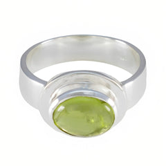 Araya Luxurious Green Solitaire Ring Peridot Green