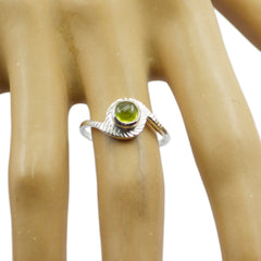 Clara Fairytale Green Solitaire Ring