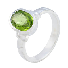 Alice Fairytale Green Solitaire Ring