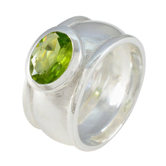 Pauline Heritage Green Solitaire Ring