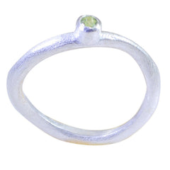 Ying Sophisticated Green Solitaire Ring