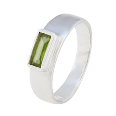 Bianca Romantic Green Solitaire Ring