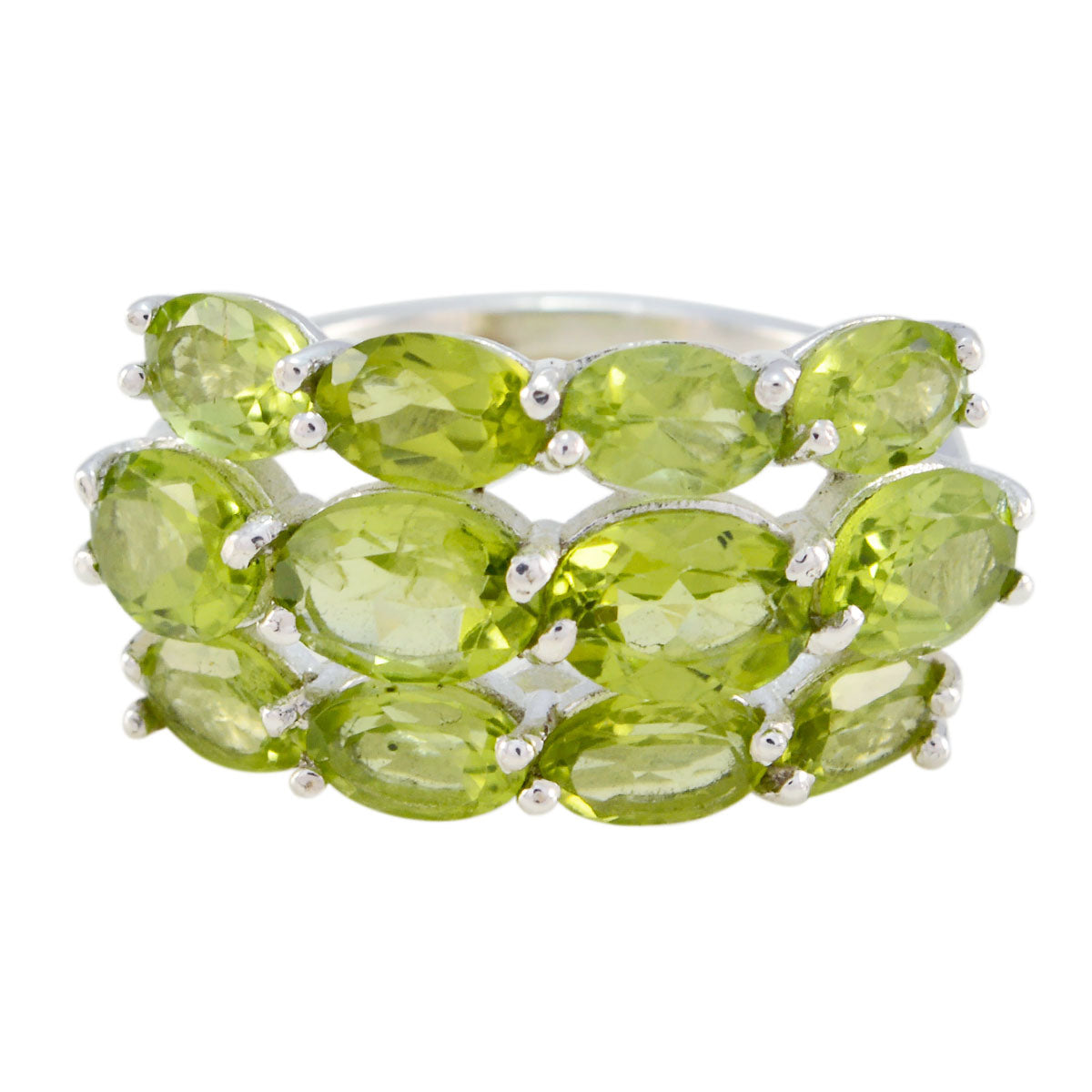 Camila Romantic Green multiple Ring