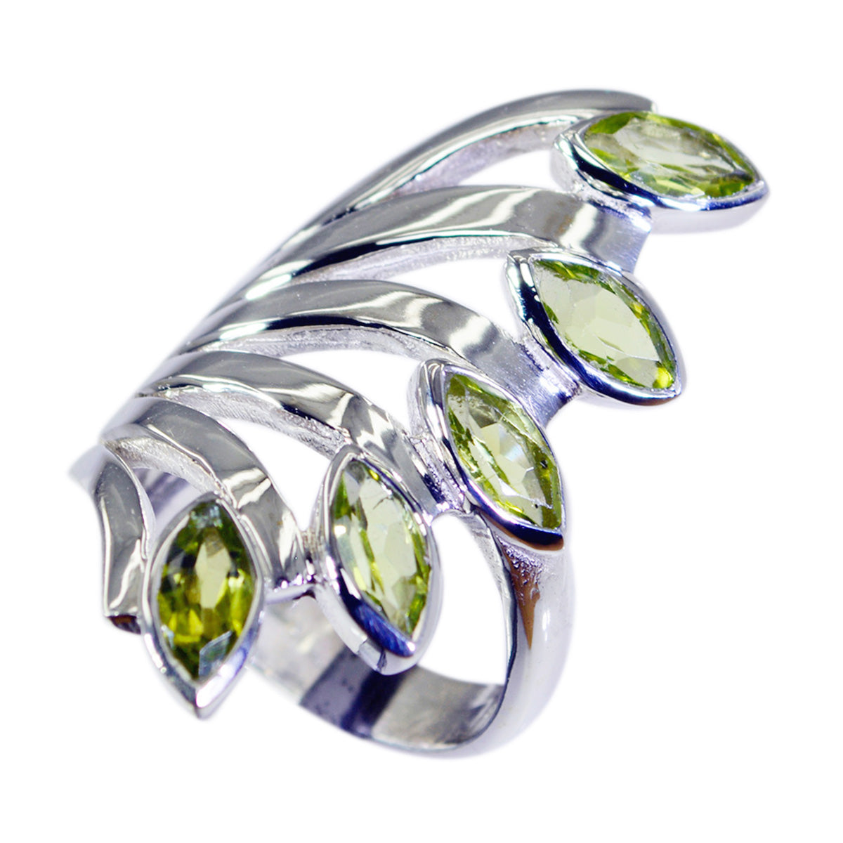 Genesis Vintage Green Penta Ring
