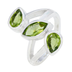 Mariana Signet Green Trilogy Ring