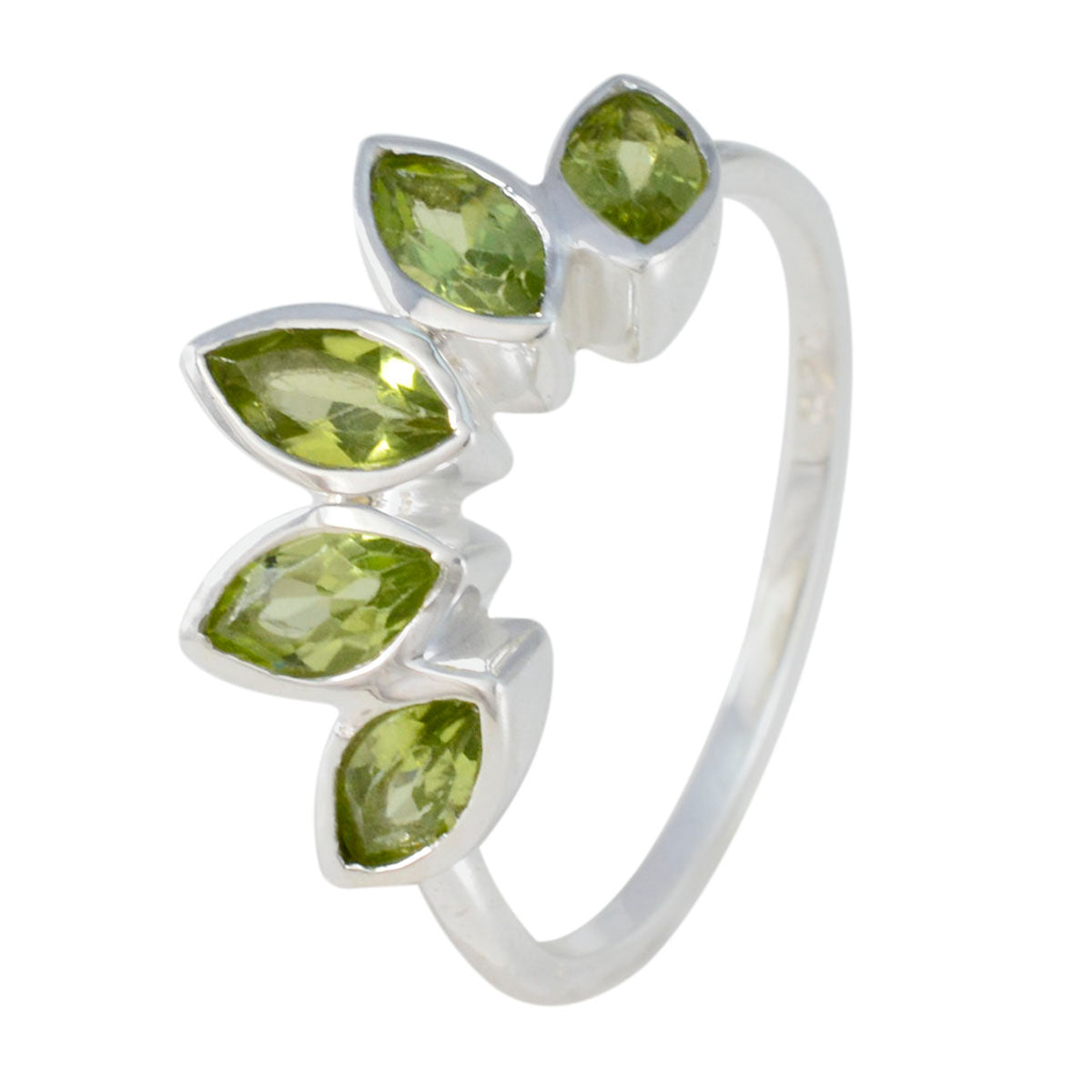 Jia crown Green Penta Ring