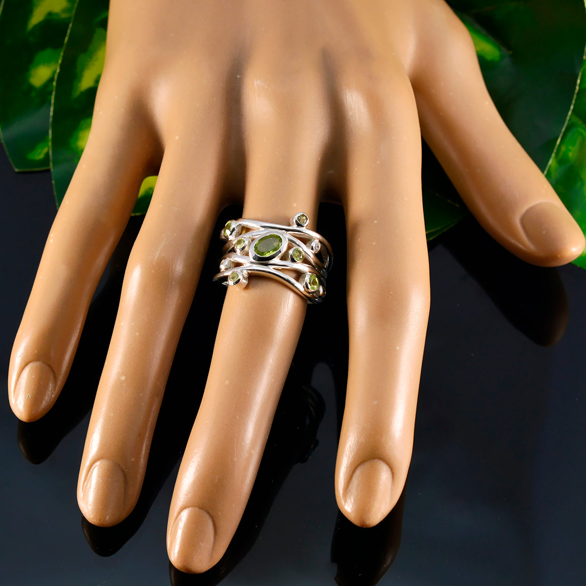 Nisa Fairytale Brown multiple Ring