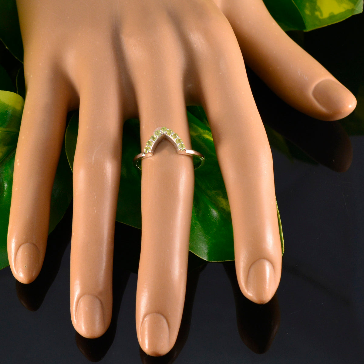 Naomi crown Green multiple Ring