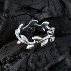 Julia Leafy Plain Plain Thumb Ring