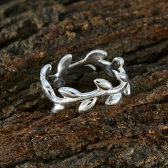 Julia Leafy Plain Plain Thumb Ring