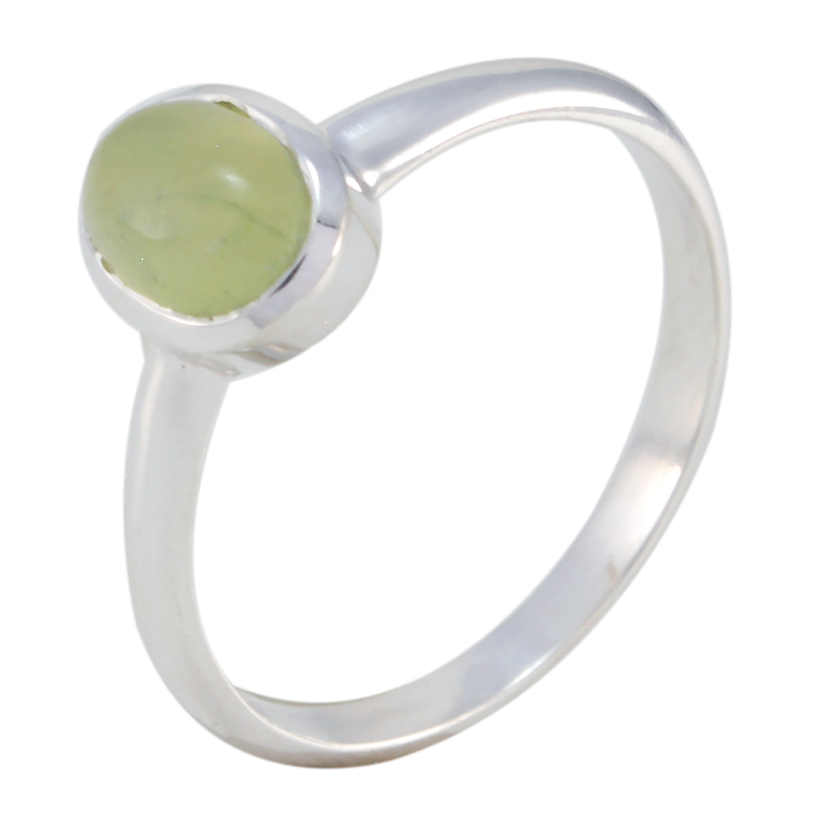 Camila Romantic Light Green Solitaire Ring