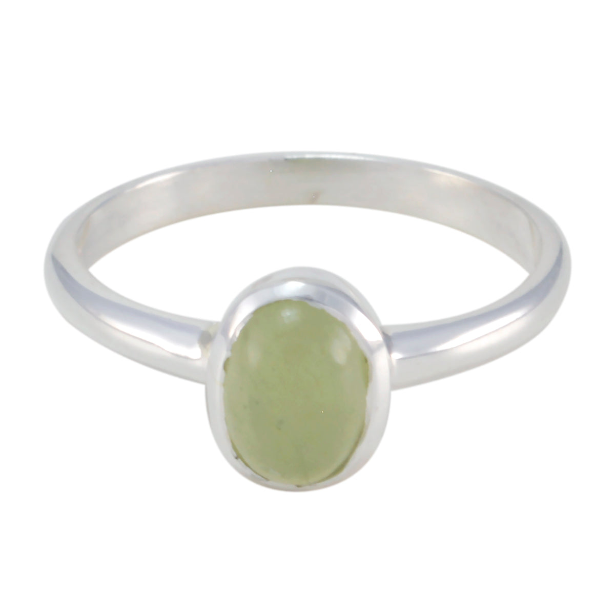 Camila Romantic Light Green Solitaire Ring
