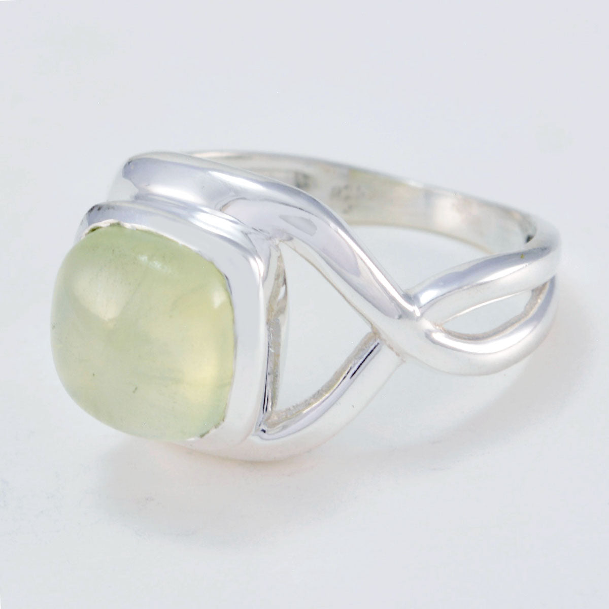Sara Abstract Yellow Solitaire Ring