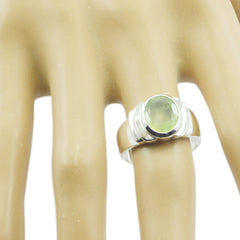 Dewi propsel Light Green Solitaire Ring