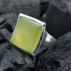 Micaela Victorian Light Green Solitaire Ring