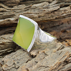Micaela Victorian Light Green Solitaire Ring