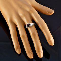 Natcha Graceful Red Solitaire Ring