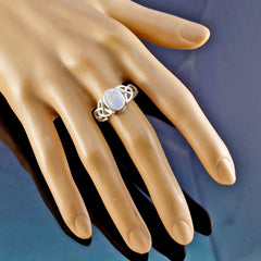 Katharina Ethnic White Solitaire Ring