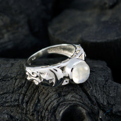 Sara Filigree White Solitaire Ring