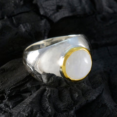 Anna Glamorous White Solitaire Ring