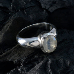 Daniela Romantic White Solitaire Ring