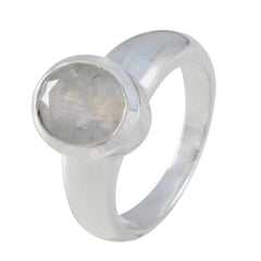 Daniela Romantic White Solitaire Ring