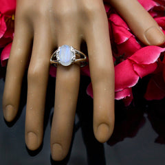 Mathilde Graceful White Solitaire Ring