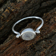 Chen Contemporary White Solitaire Ring