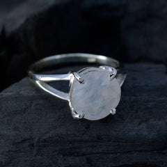 Jia Luxurious White Solitaire Ring