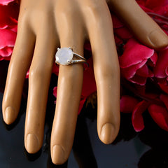 Jia Luxurious White Solitaire Ring
